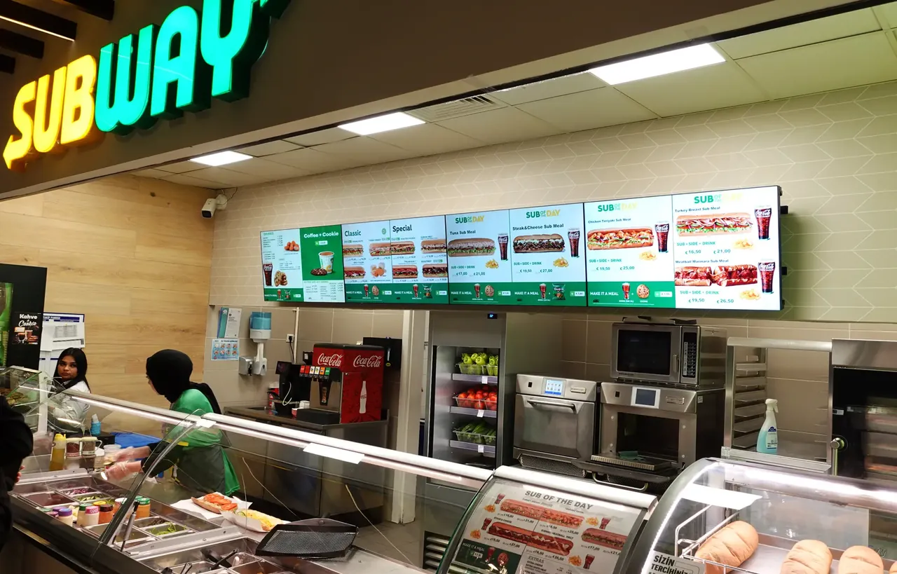 Subway kurulum fotoğrafı