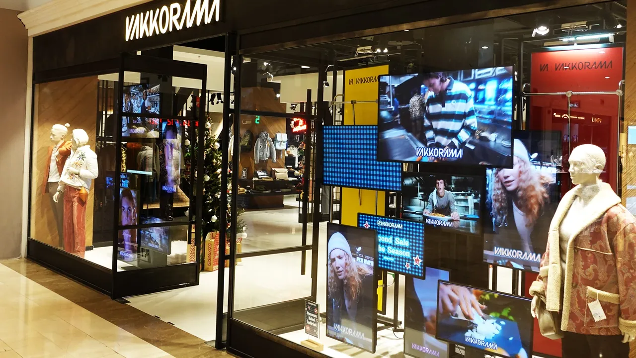 Vakkorama · mağaza içi LED